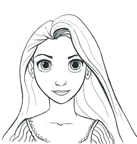 Disney Rapunzel Coloring Pages At Free Printable