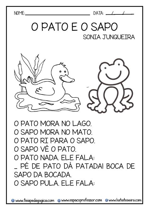 Texto Para Escrita - Pequenos Textos Para Treinar A Escrita - FDPLEARN