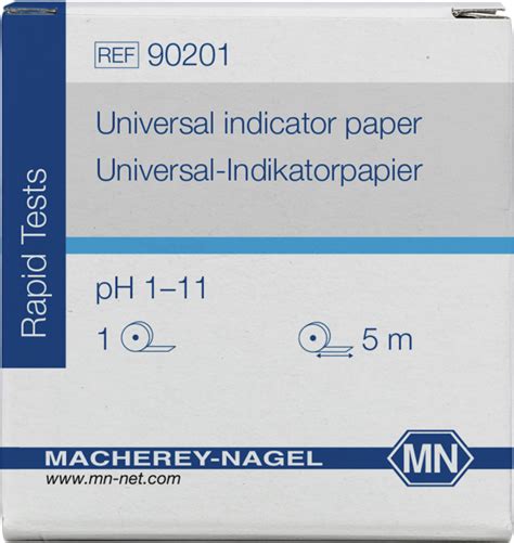 Universal Indicator Paper Ph Reel Mn Macherey Nagel