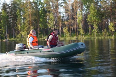 Лодка Poseidon Viking 340 LE, тестовые испытания