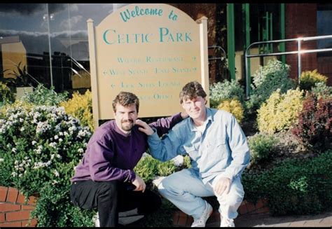 A Young Ange Postecoglou visits Celtic Park : r/CelticFC