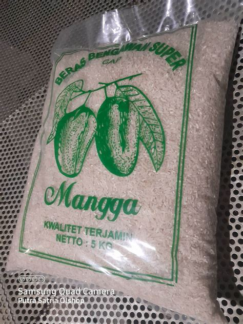 Beras Bengawan Super Cap Mangga Kemasan Kg Premium Quality Lazada