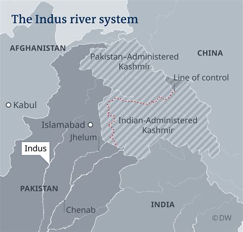 South Asia Map Indus River - Share Map