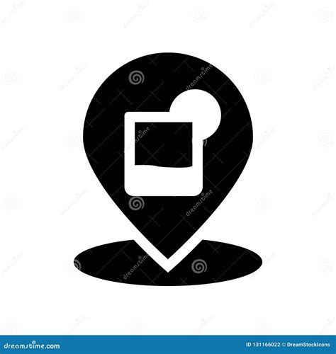 Club Location Icon Trendy Flat Vector Club Location Icon On White