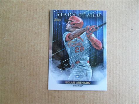 Topps Stars Of Mlb Nolan Arenado Smlb St Louis Cardinals B Ebay