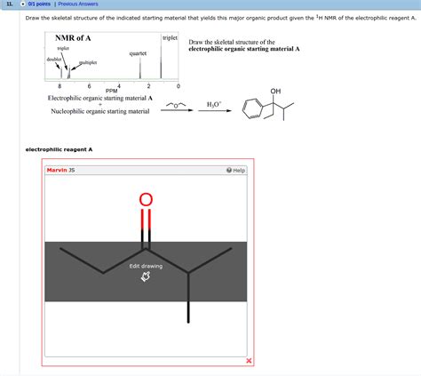 Oneclass Draw The Skeletal Structure Of The Indicated Starting