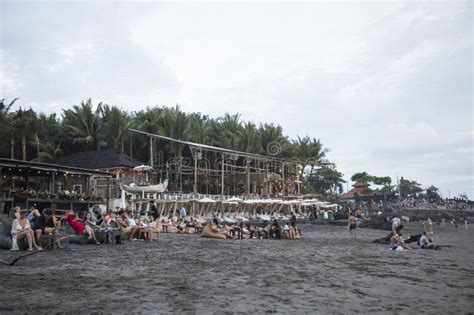 Beautiful View Of Canggu Beach On Bali Island Editorial Stock Image