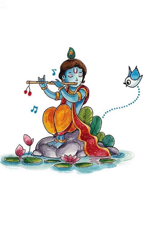 top  krishna flute wallpaper full hd