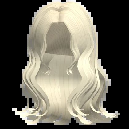 Summer Curly Wavy Hair Pastel Blonde Roblox Item Rolimon S