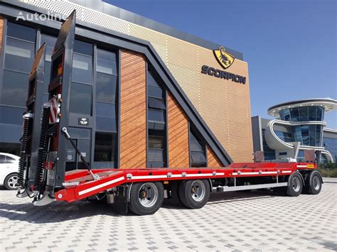 SCORPION TRAILER 2021 UNUSED 4 AXLE MANUFACTURER COMPANY Low Loader