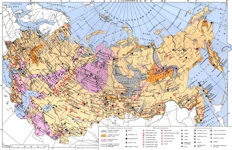 Минеральные ресурсы: полезные ископаемые на карте мира