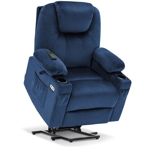 Mcombo Electric Power Lift Recliner Chair With Massage And Heat For Elderly 3 Positions 2 Side