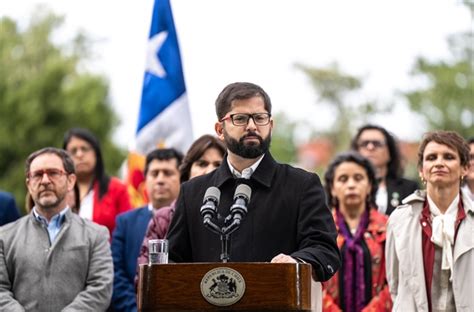 Presidente De La República Gabriel Boric Font Nuestro Gobierno Está