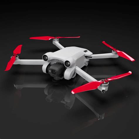 Master Airscrew Hélices Stealth para DJI Mini 3 Pro Rojo 4 hélices en