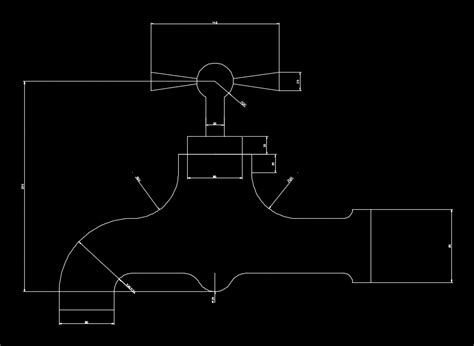 Tippen Sie auf Übungen in AutoCAD CAD Bibliothek