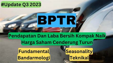 Analisa Saham BPTR Q3 2023 YouTube