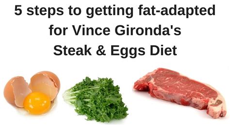 5 Steps To Getting Fat Adapted Fast For Vince Girondas Steak And Eggs Diet Youtube