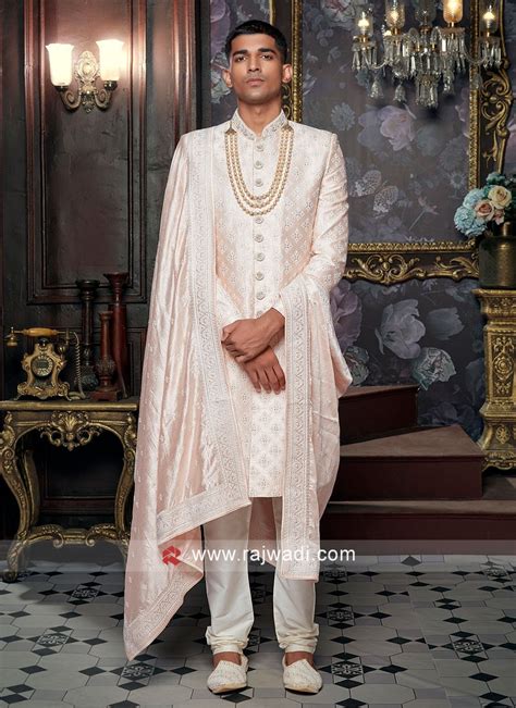 Anarkali Style Wedding Sherwani For Dulha Ubicaciondepersonas Cdmx Gob Mx