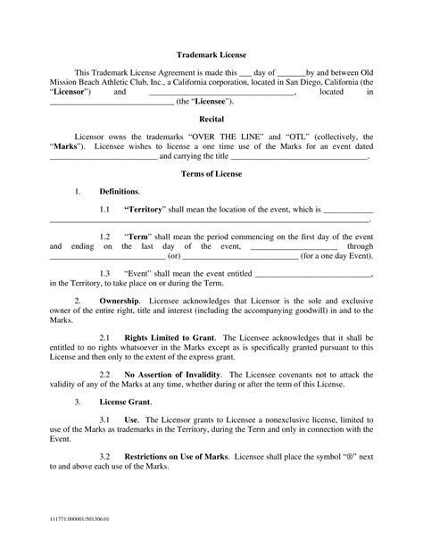 Trade Secret License Agreement Template - PARAHYENA
