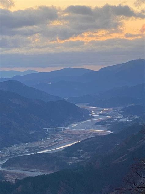 身延山1153m・山梨百名山）（1）夜明け 醍醐山と下部（しもべ）温泉 楽天ブログ