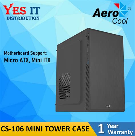 Aerocool CS-106 MINI TOWER / CS-107 MINI TOWER / TRINITY MINI V1 TOWER ...