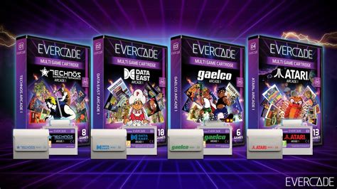 Evercade Annonce Une Gamme Arcade Videoludeek