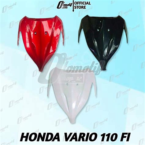 Jual Over Front Panel Tameng Body Depan Vario Fi Led K Hitam