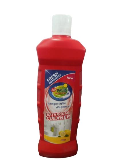 Red Pavis Liquid 500 Ml Bathroom Cleaner Packaging Type Plastic Bottle Packaging Size