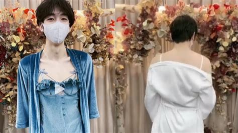 China S Ban On Female Lingerie Models Leads To Lingerie Wearing Male Models In Shopping Livestreams