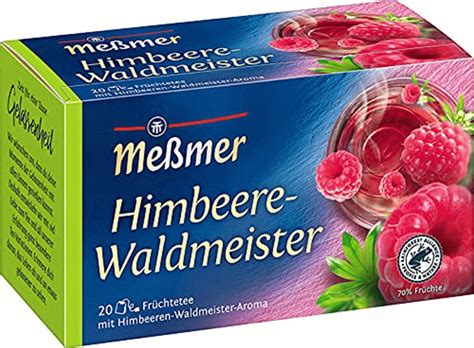Meßmer fruit tea raspberry woodruff 20 tea bags