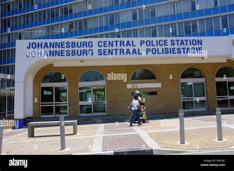 Johannesburg Central Police Station In Johannesburg South Africa Stock