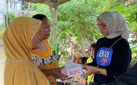 BRI Peduli Salurkan Bantuan Kepada Korban Banjir Bandang Di Binjai