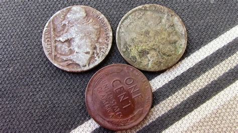 Metal Detecting Old Coins Youtube