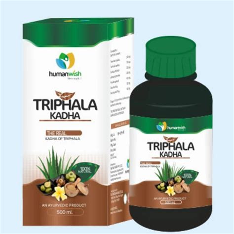 500ml Humanwish Triphala Kadha Packaging Type Bottle At Rs 325 Bottle