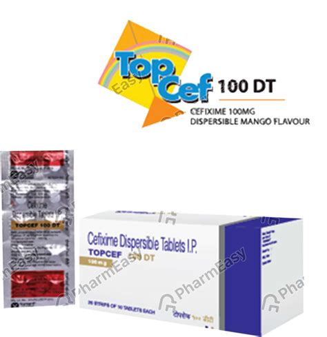 Topcef Dt Mg Tablet Uses Side Effects Price Dosage