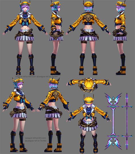 Soul Fighter Lux model turnarounds. Provided by @league_ref : r/lux