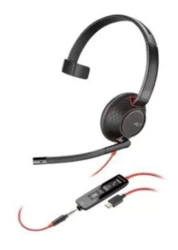 Headset Blackwire C Mono Usb A Plantronics Parcelamento Sem Juros