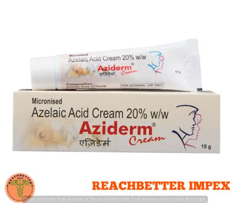 Aziderm Azelaic Acid Cream Packaging Size 15 Gm At Rs 60 Piece In Nagpur