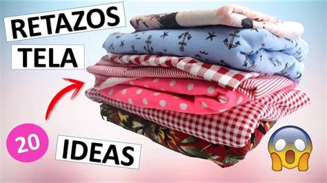 20 Manualidades FÁCILES con Retazos de Tela IDEIAS PARA FAZER