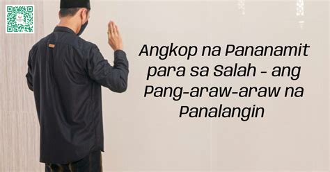 angkop na pananamit  sa salah ang pang araw araw na panalangin