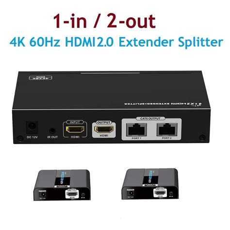 Up To Ft M Lkv Pro V X Hdmi Extender Kx K Hz With