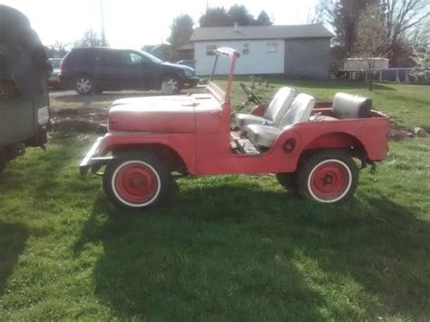 Willys 1955 Red For Sale 5754815107 Jeep Willy 1955