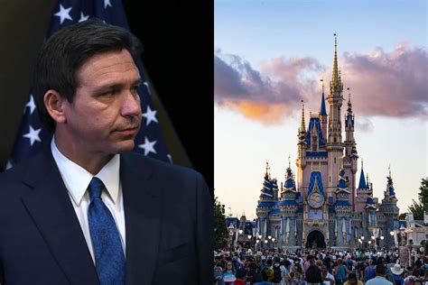 Disney Sues Florida Governor Ron Desantis Over Theme Park Takeover