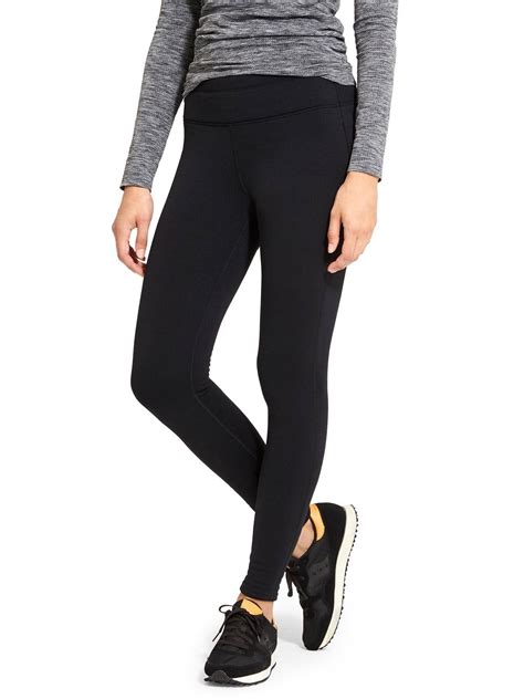 Polartec® Power Stretch® Tight Athleta Walking Outfits Tights