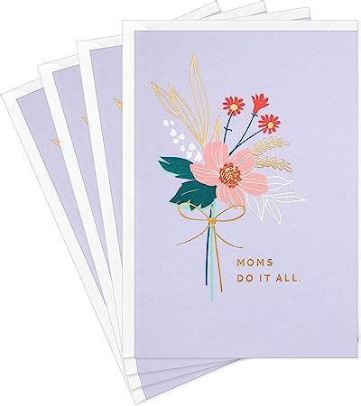 Amazon Hallmark Signature Mother S Day Cards Pack Of 4 Moms Do