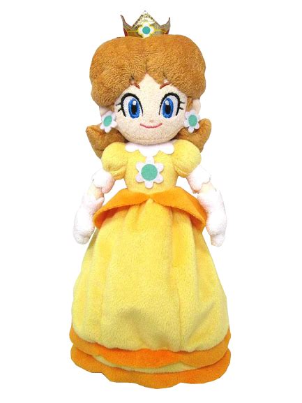 Princess Daisy Plush Toy (PNG) by FieryUnikitty on DeviantArt