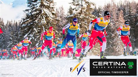 FH Certina Timekeeper For The Cross Country Skiing