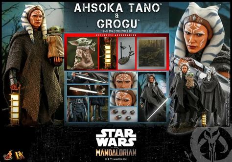 Hot Toys Ahsoka Grogu DX21 Mandalorian Mando Hobbies Toys Toys Games On Carousell