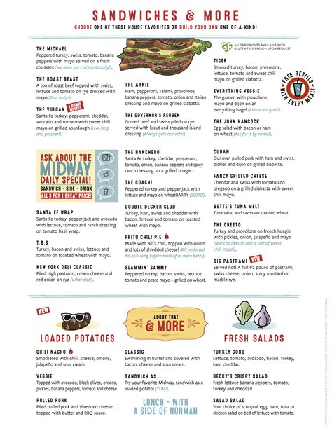 Menu — Midway Deli