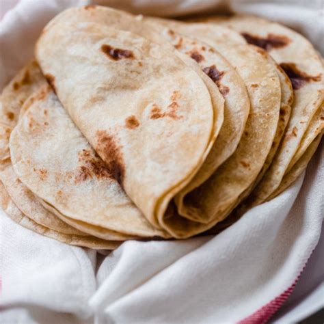 Homemade Flour Tortillas Recipe Cart